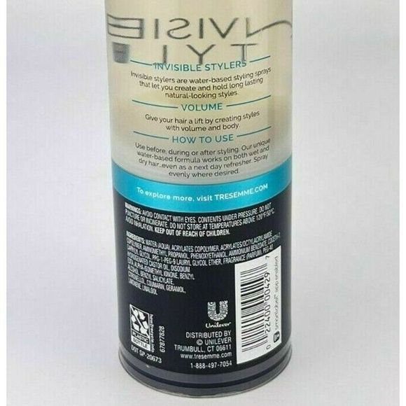 TRESemmè Pro Pure Invisible Styler Long Lasting Volume & Hold 6.8 oz, Lot of 3 - Picture 3 of 3